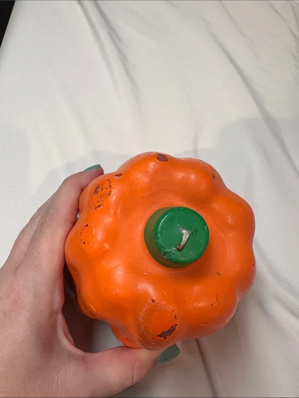 Halloween Pumpkin and Ghost Decorative Candles - Orange & Cream